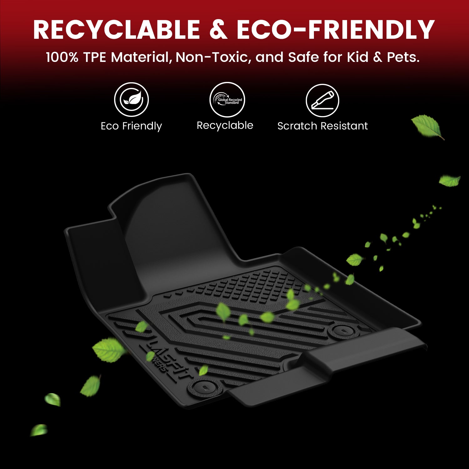 Fit for 2017-2026 Chrysler Pacifica 1st & 2nd & 3rd Row & Cargo Mats, Fit Hybrid Not Fit Gas, Not fit Sto-n-Go seating, Not Fit Pinnacle trim - Image 5