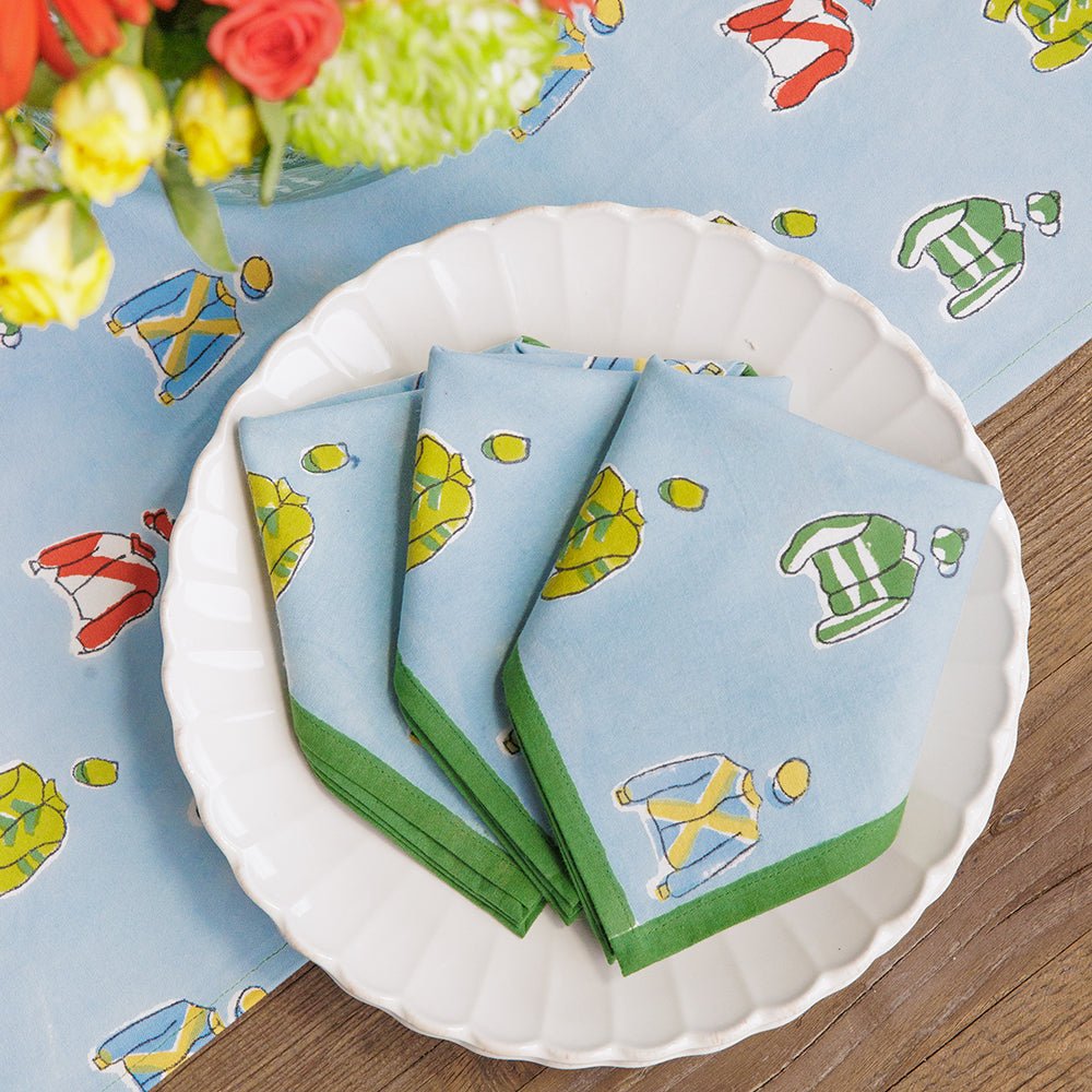 Vintage Jockey Napkins | Set of 4 - Image 5