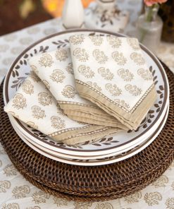Anika Beige Napkin | Set of 4