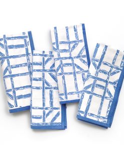 Blue Bamboo Napkin | Set of 4