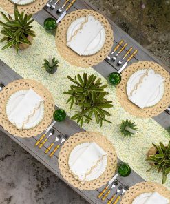 Braided Raffia Placemat | Set of 4