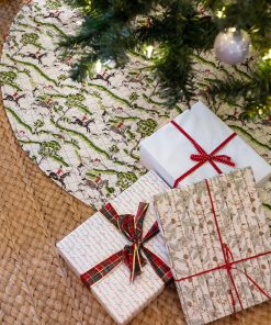 Hunt Scene Quilted Tree Skirt