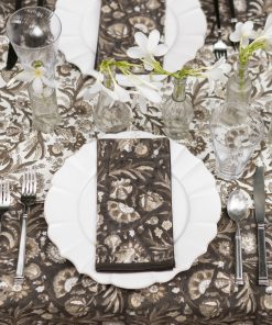 India Hicks Home Wildcard Chocolate Napkin | Set of 4