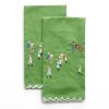 Paddock & Jockeys Embroidered Tea Towels