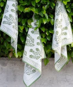 Phlox Green Napkin | Set of 4