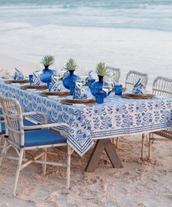 Pom Bells Wedgewood Tablecloth