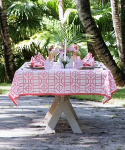 Rose Bamboo Tablecloth