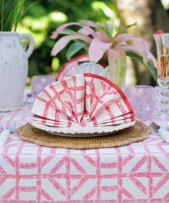 Rose Bamboo Napkin | Set of 4