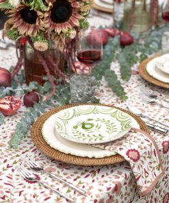 Starflower Fern & Blush Napkin | Set of 4