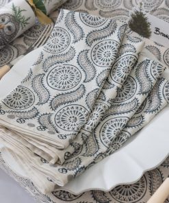 India Hicks Home Medals & Mustaches Napkins | Set of 4