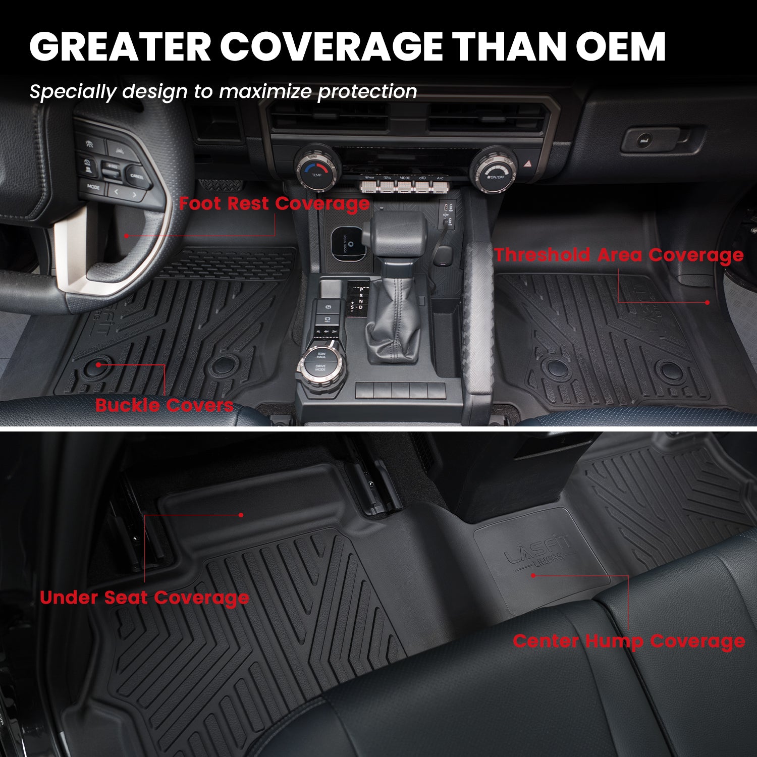 Fit for 2025-2026 Toyota 4Runner Floor Mats or Seatback Mat or Cargo Mat - Image 4