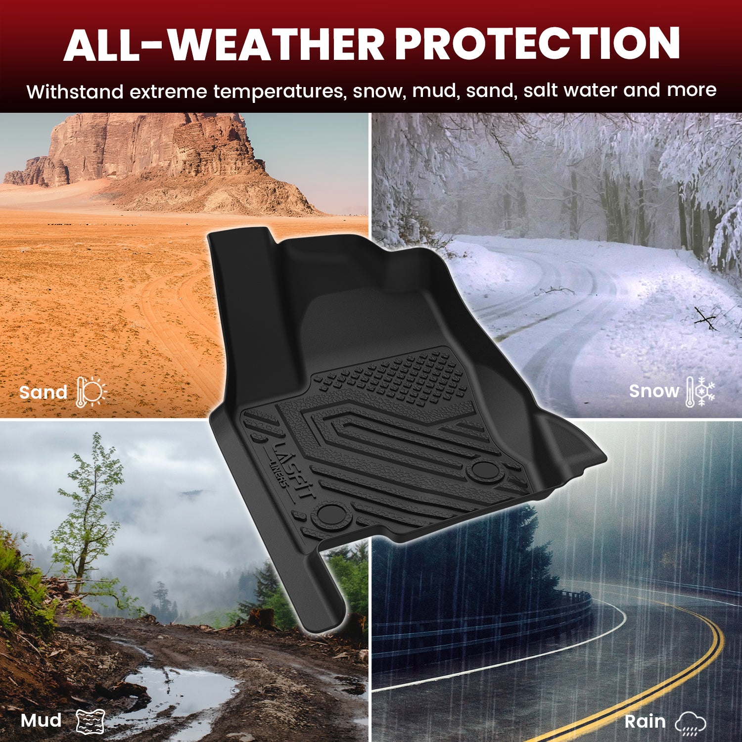 Fit for 2024-2026 Toyota Land Cruiser Floor Mats or Seatback & Cargo Mat - Image 4